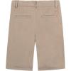 imageNautica Boys School Uniform Flat Front Twill ShortKhaki Stretch
