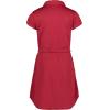 imageNautica Girls School Uniform Short Sleeve Polo DressRed Performance
