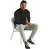 imageNautica Mens Navtech QuarterZip SweaterElegant Black