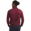 imageNautica Mens Navtech QuarterZip SweaterZinfandel