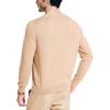 imageNautica Mens Navtech VNeck SweaterCoastal Camel Heather