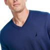 imageNautica Mens Navtech VNeck SweaterLimoges