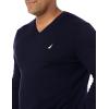 imageNautica Mens Navtech VNeck SweaterNavy