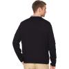 imageNautica Mens Navtech VNeck SweaterTrue Black