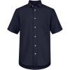 imageNautica Boys School Uniform Short Sleeve ButtonDown Oxford Shirt Chest Pocket Breathable FabricNavy Performance