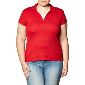 imageNautica Juniors Uniform Short Sleeve Pique PoloRed