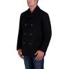 imageNautica Mens Classic Double Breasted PeacoatCaviar