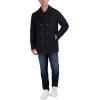 imageNautica Mens Classic Double Breasted PeacoatCharcoal Gry