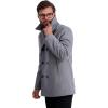 imageNautica Mens Classic Double Breasted PeacoatLtgrey