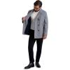imageNautica Mens Classic Double Breasted PeacoatLtgrey