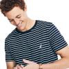 imageNautica Mens JClass TShirtStriped Navy  Black