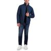 imageNautica Mens Lightweight Windbreaker Stretch Athletic Outdoor Full Zip Bomber Golf JacketHeather Blue