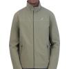 imageNautica Mens Lightweight Windbreaker Stretch Athletic Outdoor Full Zip Bomber Golf JacketOlive