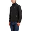 imageNautica Mens Lightweight Windbreaker Stretch Athletic Outdoor Full Zip Bomber Golf JacketOnyx