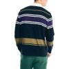 imageNautica Mens LongSleeve Rugby Polo ShirtNavy Seas