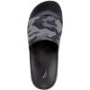 imageNautica Mens Open Toe Slide Sandals  Comfortable Indoor ampamp Outdoor Shower SlippersBlack Camo Callo