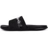 imageNautica Mens Open Toe Slide Sandals  Comfortable Indoor ampamp Outdoor Shower SlippersBlack Fitz