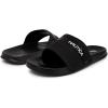 imageNautica Mens Open Toe Slide Sandals  Comfortable Indoor ampamp Outdoor Shower SlippersBlack Fitz