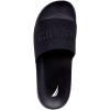 imageNautica Mens Open Toe Slide Sandals  Comfortable Indoor ampamp Outdoor Shower SlippersBlacklasal