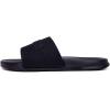 imageNautica Mens Open Toe Slide Sandals  Comfortable Indoor ampamp Outdoor Shower SlippersBlacklasal