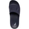 imageNautica Mens Open Toe Slide Sandals  Comfortable Indoor ampamp Outdoor Shower SlippersNavyprovi