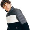 imageNautica Mens Poly Stretch Reversible JacketGrey  Black X White