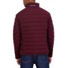 imageNautica Mens Reversible Quilted Puffer Jacket Midweight Mechanical Stretch Winter CoatBurgandy
