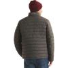 imageNautica Mens Reversible Quilted Puffer Jacket Midweight Mechanical Stretch Winter CoatCharcoal Grey Heather