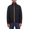 imageNautica Mens Reversible Quilted Puffer Jacket Midweight Mechanical Stretch Winter CoatCoco
