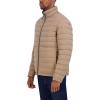imageNautica Mens Reversible Quilted Puffer Jacket Midweight Mechanical Stretch Winter CoatDkforest