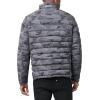 imageNautica Mens Reversible Quilted Puffer Jacket Midweight Mechanical Stretch Winter CoatInk