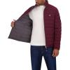 imageNautica Mens Reversible Quilted Puffer Jacket Midweight Mechanical Stretch Winter CoatMetal Grey