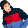 imageNautica Mens Reversible Quilted Puffer Jacket Midweight Mechanical Stretch Winter CoatNavy  Red X Blue
