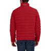 imageNautica Mens Reversible Quilted Puffer Jacket Midweight Mechanical Stretch Winter CoatNvyRed
