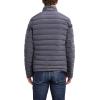 imageNautica Mens Reversible Quilted Puffer Jacket Midweight Mechanical Stretch Winter CoatVintage Black
