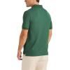 imageNautica Mens Sustainably Crafted Classic Fit Deck PoloHunter Green