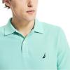 imageNautica Mens Sustainably Crafted Classic Fit Performance Deck PoloPoolside Aqua