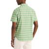 imageNautica Mens Sustainably Crafted Plaid ShortSleeve ShirtFair Green