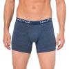 imageNautica mens 4 Pack Heather Stretch Boxer BriefsPeacoatDutchSea MistNautica Red Heather