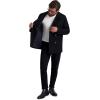 imageNautica mens Peacoat Wool Blend Double Breasted Winter CoatBlack