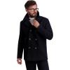 imageNautica mens Peacoat Wool Blend Double Breasted Winter CoatBlack