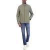 imageNautica Mens Lightweight Windbreaker Stretch Athletic Outdoor Full Zip Bomber Golf JacketOlive