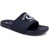 imageNautica Mens Open Toe Slide Sandals  Comfortable Indoor ampamp Outdoor Shower SlippersNavy White Porter