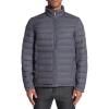 imageNautica Mens Poly Stretch Reversible JacketHeather Grey