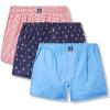 Aero Blue/Gingham-rose Coral/Lobster Print