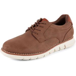 imageNautica Mens Knit Dress Oxford Dress Sneakers Breathable Stylish Lightweight ampamp Comfortable  Ideal for Business or WalkingBrowneliam