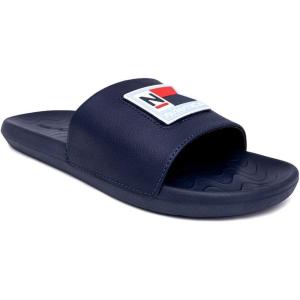 imageNautica Mens Open Toe Slide Sandals  Comfortable Indoor ampamp Outdoor Shower SlippersNavyhyia