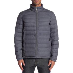 imageNautica Mens Poly Stretch Reversible JacketHeather Grey