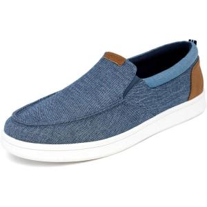 imageNautica Mens SlipOn Loafers Casual Moc Toe Sneakers Boat Shoes Slipper for Men  Lightweight ampamp Comfortable  DerwinBlue Denimpatro