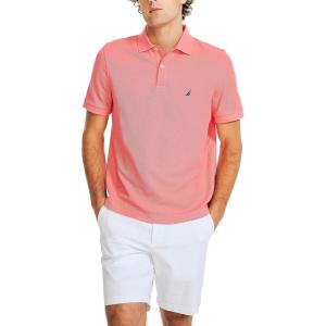 imageNautica Mens Sustainably Crafted Deck PoloTeaberry